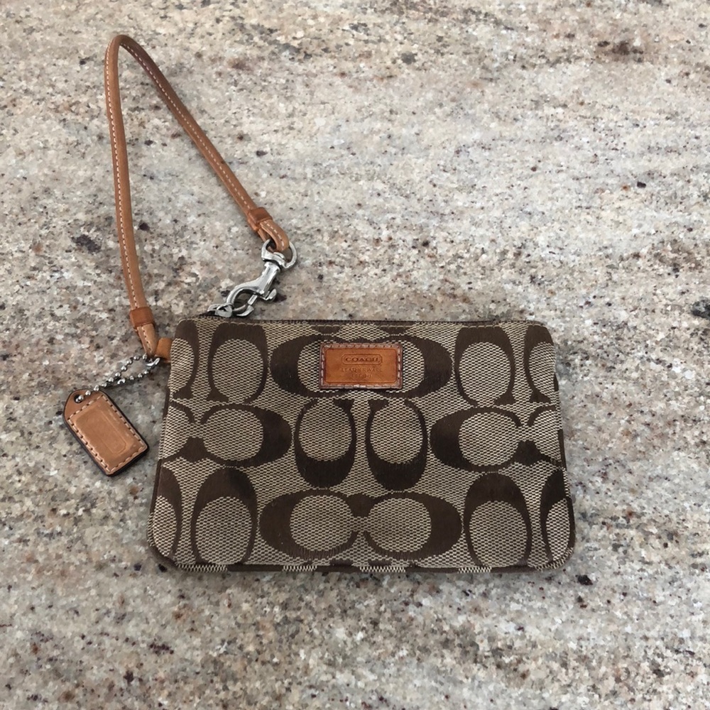 Coach wristlet